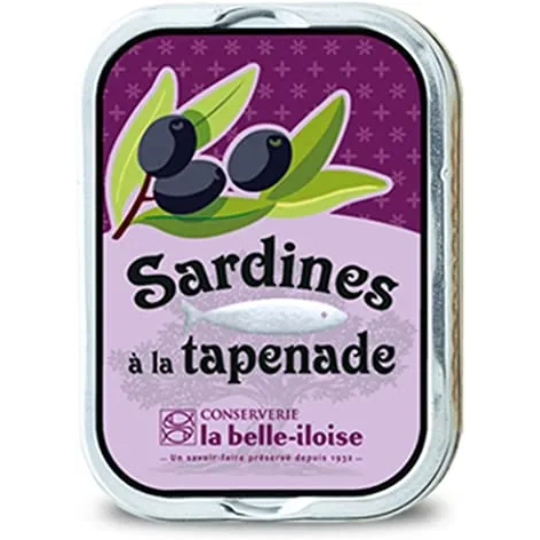 La Belle-Iloise Sardines • Tapenade 115g