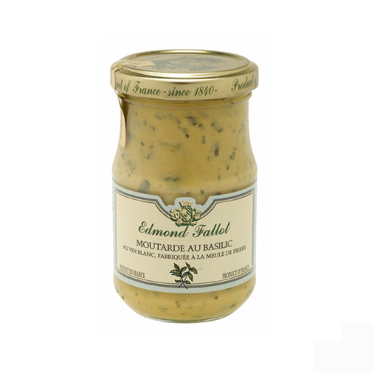 Moutarde au Basilic / Basil Mustard 210g