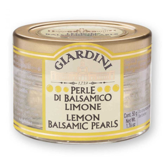 White Balsamic Pearls – Lemon 50g