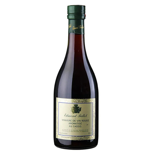Vinaigre de Vin Rouge aromatise au Cassis / Red Wine Vinegar flavored with Blackcurrant 500ml