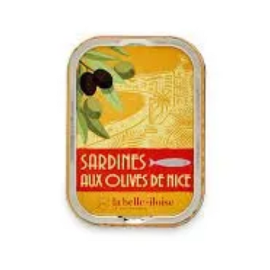 La Belle-Iloise Sardines • Olives from Nice 115g