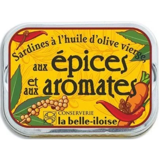 La Belle-Iloise Sardines • Spices & Herbs 115g