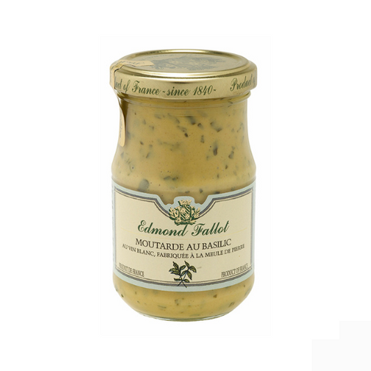 Moutarde au Basilic / Basil Mustard 210g